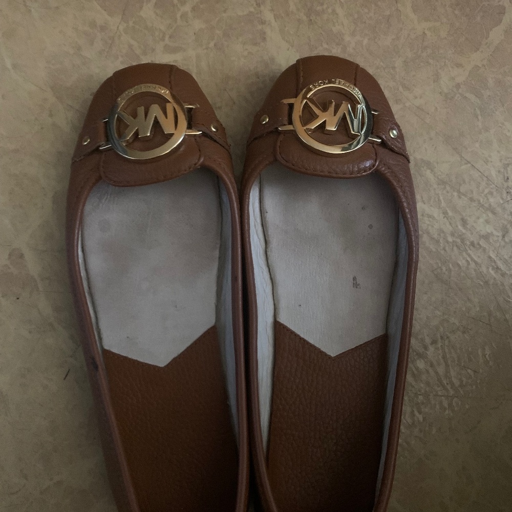 Michael Kors brown loafers